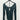 River Island Woman’s long-sleeve Green top deep scoop neck ribbed fabric Size 12 River Island