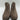 Women's Lucky Brand Basel Bootie Side Zip Ankle Boots Dark Gray Suede Size 9W Lucky Brand