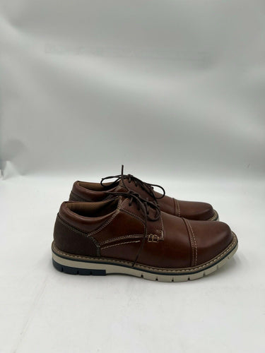 Adolfo Brown Oxford Cap Toe Casual Dress Shoe Mens SIZE 7.5 Adolfo