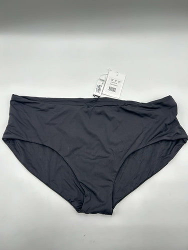 Andie Woman’s Swim black high-waist bikini swim bottom Size 3XL Andie