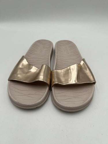 Sperry Top-Sider Rose Gold Metallic Slides Size 10M