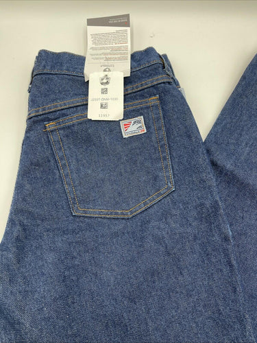 Tyndale FR Jeans Women’s Dark Blue Fire Resistant Work Denim Size 10X30