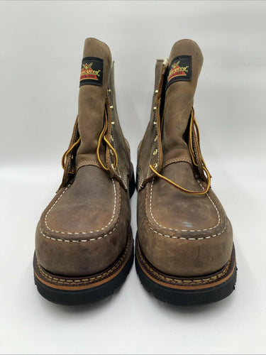 Thorogood 1957 Series 6" Waterproof Steel Toe Moc-Toe Work Boots Size 13EE