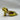 Amina Muaddi yellow Begum crystal slingback heels Size 37.5 Amina Muaddi