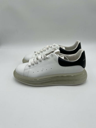 Alexander McQueen Oversized sneaker transparent sole black heel tab Size 44 Alexander McQueen