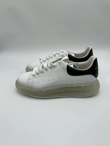 Alexander McQueen Oversized sneaker transparent sole black heel tab Size 44 Alexander McQueen
