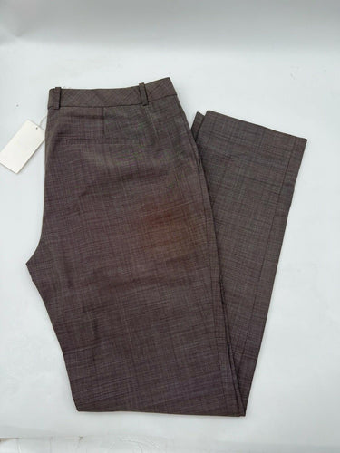 NWOT BOSS Hugo Boss Womens Brown Dress Pants Trousers Straight Leg Size 10 Boss