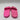 Balenciaga Women's Logo Pool Slides in Fluo Pink Size 10 US Balenciaga