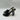 Women’s VALENTINO GARAVANI Hyper One Stud Leather Slide Sandals Black Size 38 Valentino