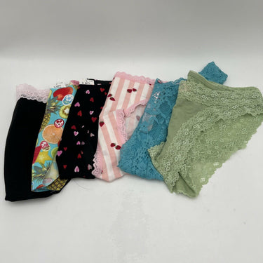 Lot Of 6 Victoria's Secret Panties & Thongs Mix Colors Size S Victoria's Secret