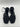 Kelly & Katie CADENE Black Fabric Square Toe Strappy Rhinestone Sandals, 8.5M Kelly & Katie
