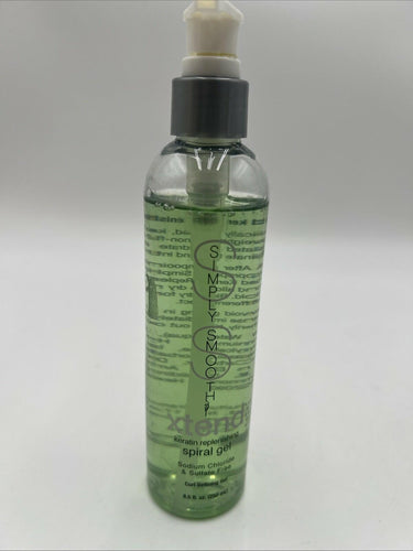 Simply Smooth Xtend Keratin Replenishing Spiral Gel, 8.5 Oz Simply Smooth