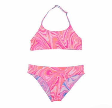 Beach Lingo Womens Swirlicious Reversible Bralette Set Multi 8 Beach Lingo