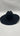 Justin Authentic Western Black Felt Cowboy Hat Cattleman Crown Wide Brim Size 7 Justin