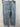 Madewell The Darted Barrel-Leg Jean Light Wash Raw Hem Denim Size 32 Madewell