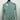 Cali Be teal and green striped ribbed mock neck long-sleeve top Woman’s Size L Cali