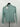 Cali Be teal and green striped ribbed mock neck long-sleeve top Woman’s Size L Cali