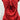 Nine West red Woman’s Red Swim suit Central Front Bow Tie Size L Nine West
