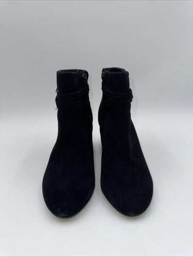 Women’s Bella Vita Arlette Black Suede Leather Booties Size 8.5 N Bella Vita