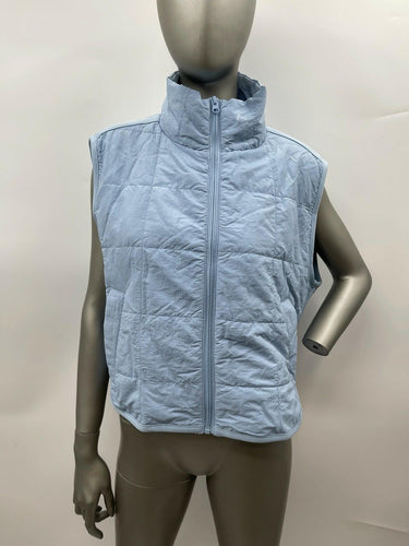 NWT Women’s Thread & Supply Full Zip Puffer Vest Color Blue Size XS Thread & Supply