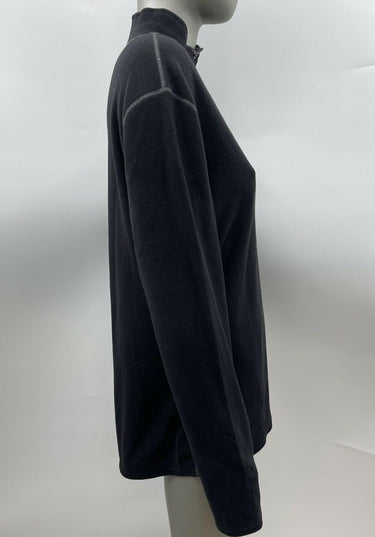 Women’s Hot Chillys Long Sleeve 1/4 Zip Sweater Color Black Size XL Hot Chillys