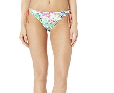 Tommy Bahama Fleur De Flora Reversible String (White) Women's Swimwear L Tommy Bahama