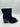 Women’s Blondo Selina Cuff Black Leather Ankle Side Zip Boots Size 7.5M