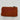 Kipling Pouch Wallet Orange Nylon Zip Tri-Fold Wristlet Clutch Small Kipling