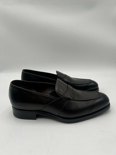 TOM FORD INT Penny Loafer Brown Leather Mens SIZE 8 TT US 9 Tom Ford