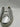 Women’s Saint Laurent Andy low-top sneakers in metallic silver Leather Size 39 Saint Laurent