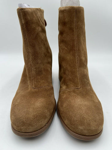 Alexandre Birman Sandryn Tobacco Suede Ankle Booties Womens 7.5 Alexandre Birman