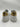 Versace Medusa Low white sneakers metallic gold heel counter Size 43 Versace