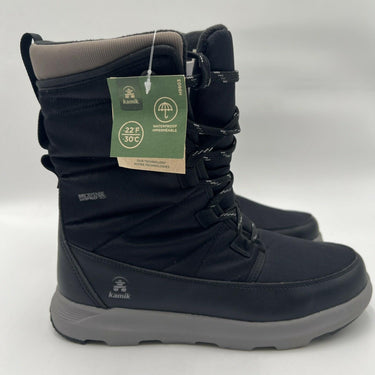 Kamik Women's Lea Mid snow boot in black Size 10 Kamik