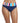 Nautica Woman's Shoreline Stripe Fold-Over Bottoms Pink Combo Size S