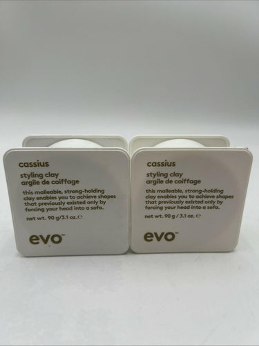 EVO Cassius Styling Clay, 3.1OZ, Pack Of 2 EVO