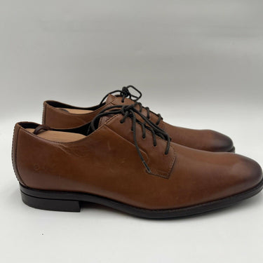 Cole Haan Men's Sawyer Plain Toe Derby Oxford in British Tan Size 11.5M Cole Haan