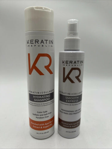 Keratin Republic Smooth Express Smoothing/Straightening Treatment Keratin Republic