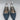 Steven New York Malina Flats Blue Jean Woven Pointed Toe Shoes Size 8 Steven by Steve Madden