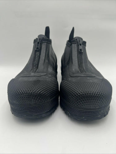 BOGS Overshoe Zip Composite Safety Toe Shoes Black Unisex Size 6 BOGS