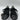 Gabor Cervo Schwarz Ice Black Leather Platform Sneaker Womens SIZE 7.5 M Gabor