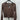 NWT Madewell Brown Ribbed Knit Square Neck Long Sleeve Crop Top Shirt Size L Browns