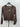 NWT Madewell Brown Ribbed Knit Square Neck Long Sleeve Crop Top Shirt Size L Browns