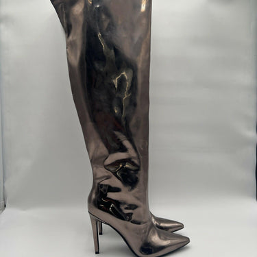 INC Sedona Women’s Slouchy Over-The-Knee Boots Pewter Size 7.5M INC International Concepts
