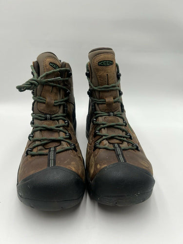 KEEN Utility Mens Waterproof Safety Toe Work Boots Brown - 11.5
