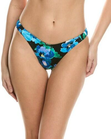 Beach Riot Women's Phoebe Bottom, Black Pansy, Medium Beach Riot