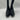 Men's Circle G Boots-Black Smooth Quill Ostrich Leather Square Toe Size 9 Circle G
