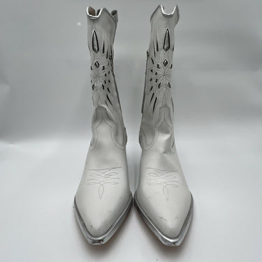 Women’s Golo Mae Cowboy Boot White Size 6