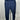 Ododos Woman’s Crop Leggings in a night blue space dye pattern Pockets Size L INA