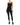 Aqua Shirred Front Mesh Panel Unitard -SIZE XS
