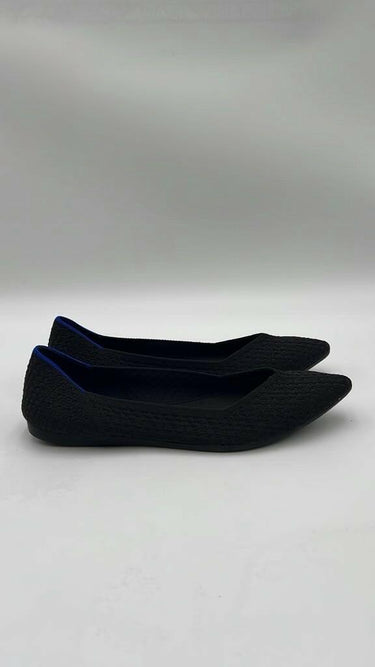 Women’s Rothy's The Point Black Honeycomb Slip On Flats Size 9 Rothy’s